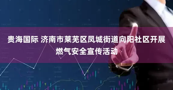 贵海国际 济南市莱芜区凤城街道向阳社区开展燃气安全宣传活动